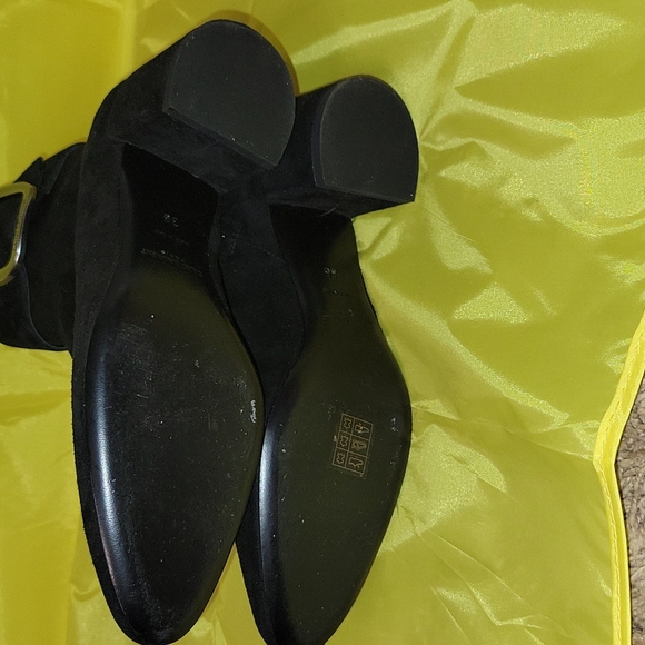 saint laurent booties suede joplin buckle - Picture 5 of 10